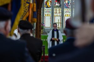 RNAS CULROSE SAILORS MARCH THROUGH MADRON COMMEMORATING TRAFALGAR